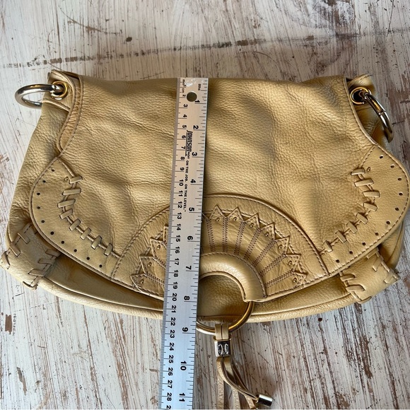 Cole Haan Collection Fold Over Pebbles Leather Purse   F06 - Picture 7 of 9